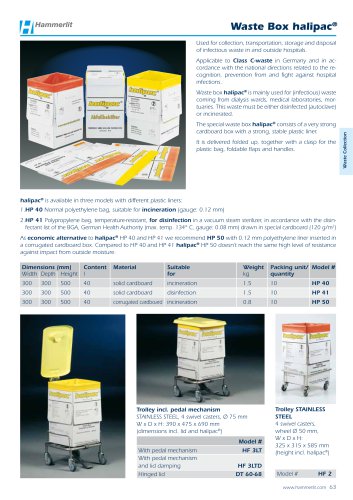 Waste Box halipac®