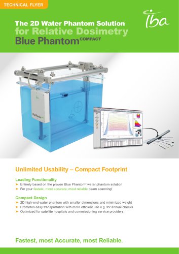 The 2D Water Phantom Solution for Relative Dosimetry COMPACT