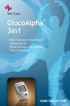 GlucoAlpha 3 in 1_Cholesterol, Uric Acid, Glucose