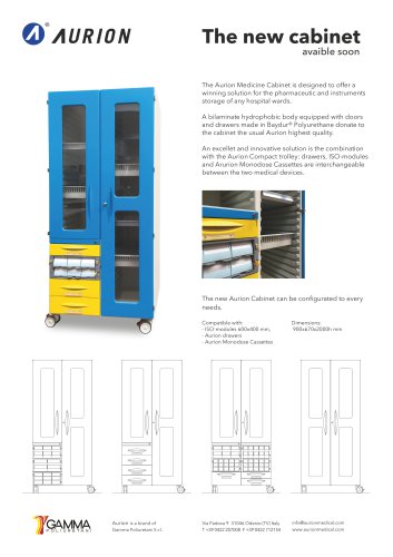 AURION CABINET flyer