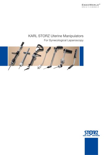 KARL STORZ Uterine Manipulators For Gynecological Laparoscopy