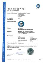 JUPITER Series Certificate TÜV SÜD