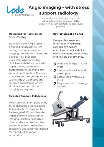 Angio imaging - with stress support radiology