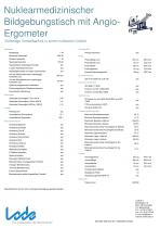 Nuclear Imaging Table with Angio Ergometer - 4