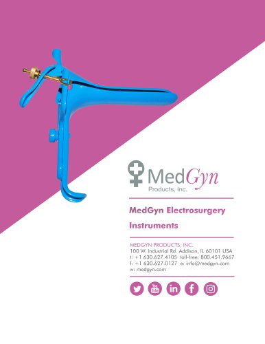 MedGyn Lletz Instruments - Blue Coated