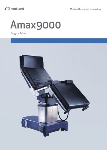 Amax9000 Electro-hydraulic Operating Table Catalog