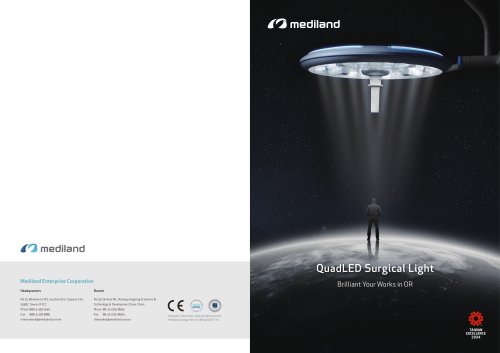 QuadLED Surgical Light Catalog