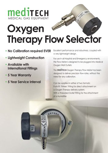 Oxygen Therapy FlowSelector