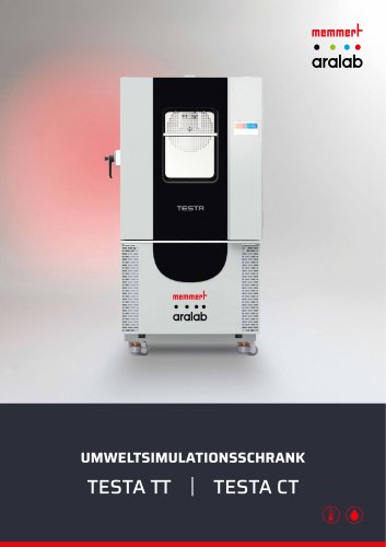 Umweltsimulations-Schrank Testa TT / CT