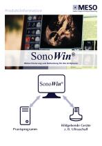 Produktübersicht SonoWin (Artzpraxen) - 1