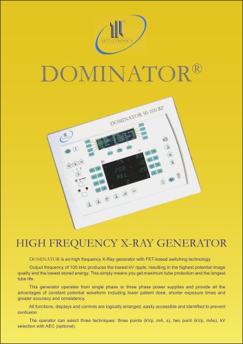 Dominator brochure