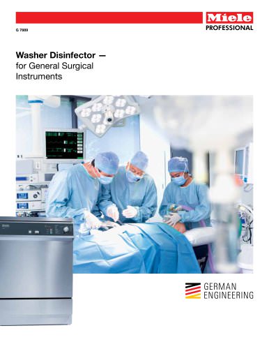 Medical  Washer - General Surgical Instruments