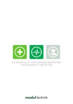 DIE NEUEN LICHT- UND VERSORGUNGSSYSTEME FÜR GESUNDHEIT UND PFLEGE