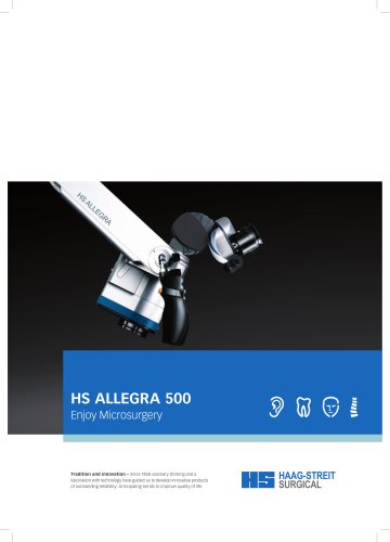 Brochure HS ALLEGRA 500