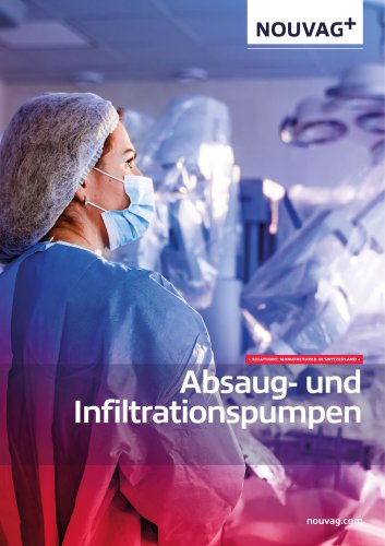 Absaug-und-Infiltrationspumpen / NOUVAG