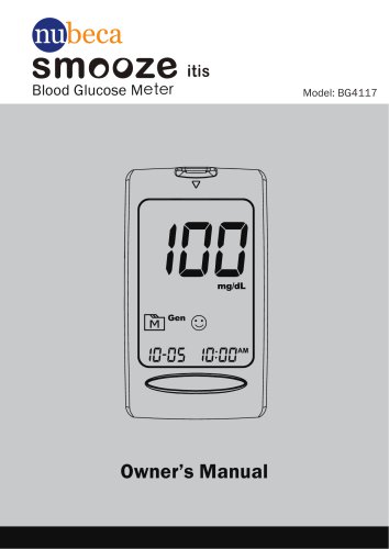 Blood Glucose Meter 4117A