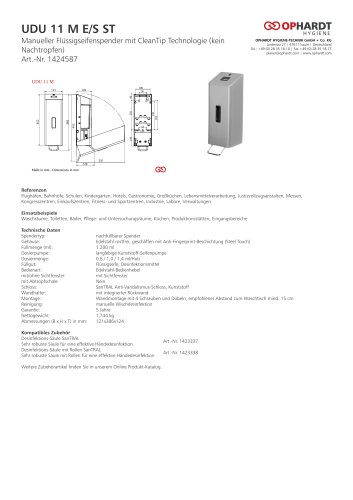 UDU 11 M E/S ST