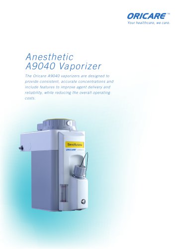 Anesthetic A9040 Vaporizer