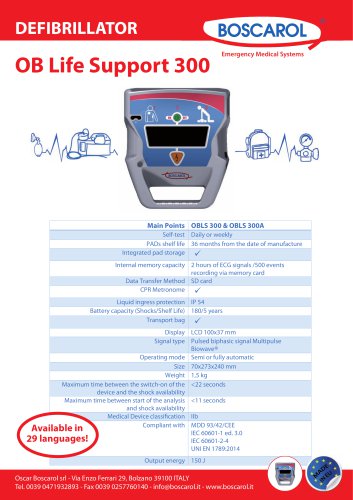 Boscarol Defibrillator