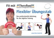 Fit mit Thera-Band Flexibler Übungsstab