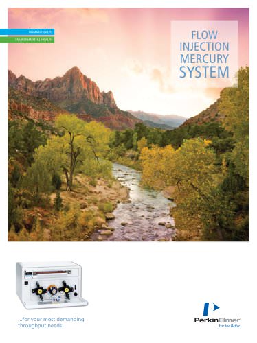 FIMS 100/400 Flow Injection Mercury Systems Brochure