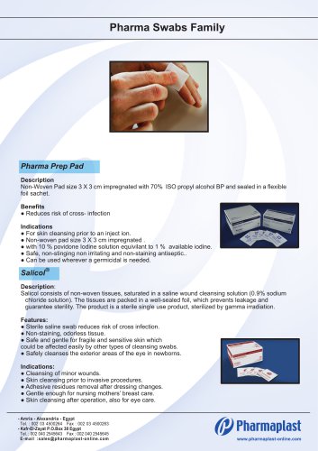 Pharma Swab family