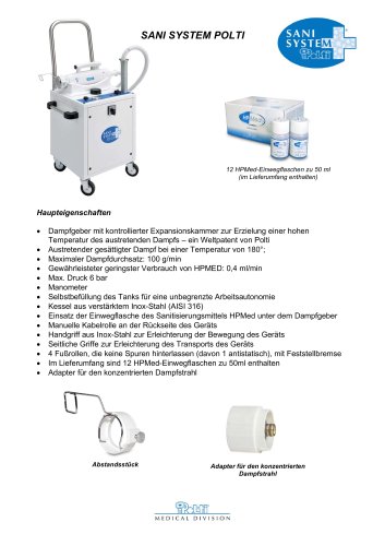 Sani System Polti Standard