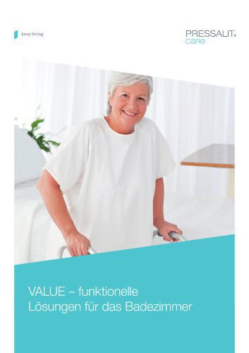 VALUE - funktionelle Lösungen für das Badezimmer