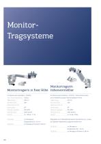 Monitor- und Infusionsstragsysteme - 9