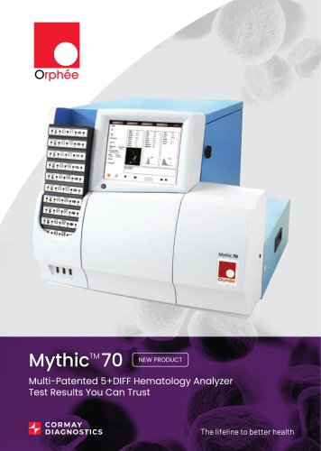 Technical specification Mythic 70