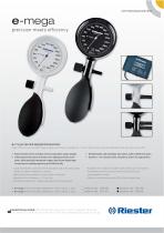 e-mega® Sphygmomanometer