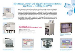 Imagine... Zuverlässigkeit kombiniert mit Anwendersicherheit und Komfort Tissue-Tek® VIP® 6 - 2