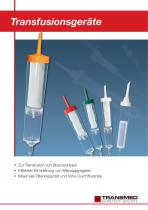 Transfusion systems - 1