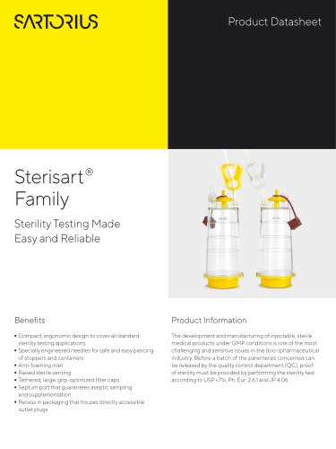 Sterisart® Family