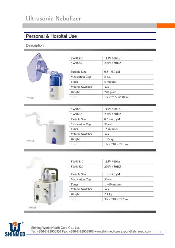 Shinmed Nebulizer