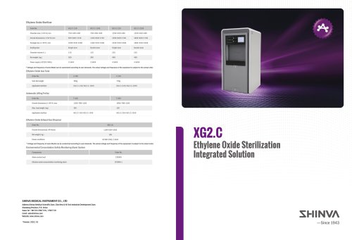 XG2.C EO Sterilization Solution