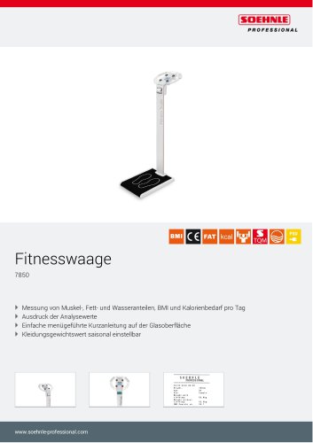 7850 Fitnesswaage