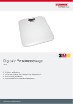 Digitale Personenwaage 7810 - 1