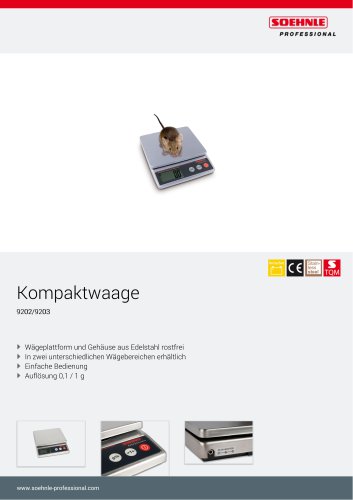 Kompaktwaage