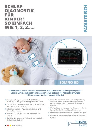 SOMNO HD Pädiatrisch