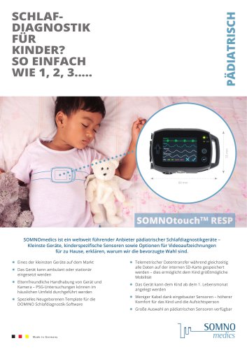SOMNOtouch RESP Pädiatrisch