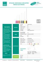 MYOLINE: DISPOSABLE CONCENTRIC NEEDLE ELECTRODES