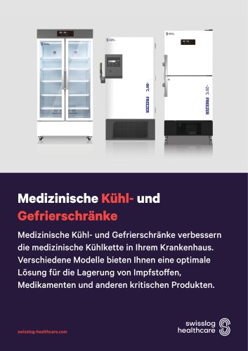 Medical refrigerator freezeer De