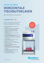 Systec DE-Serie Autoklaven