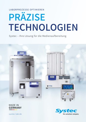 Systec Mediaprep & Systec Mediafill 