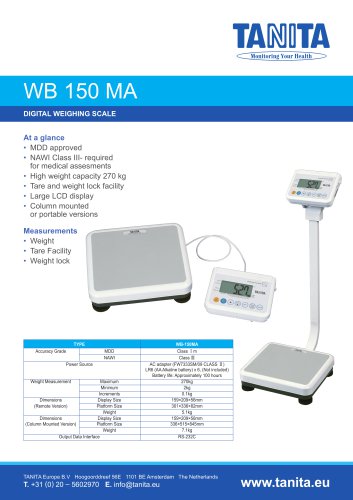 WB-150 MA