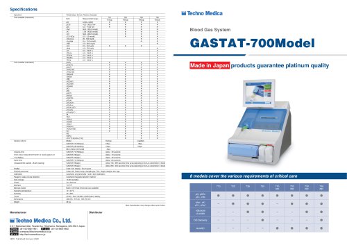 GASTAT-700Model