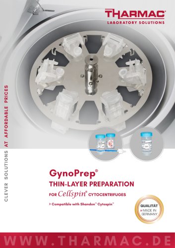 GynoPrep® THIN-LAYER PREPARATION FOR CYTOCENTRIFUGES