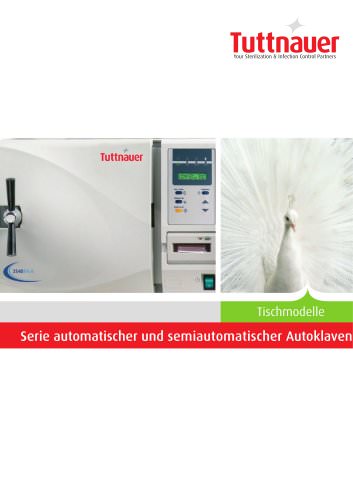 Serie automatischer und manueller Autoklaven - 2013