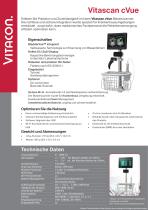 Vitascan cVue technical data